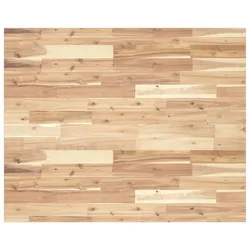 Ploča za radni stol neobrađena 100x80x2 cm od bagremovog drva