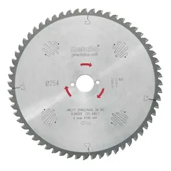 List za kružnu testeru 254mm 48z Precision cut Classic METABO