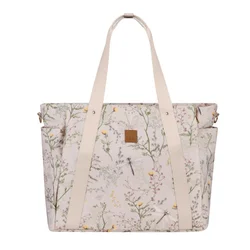 Kikka Boo torba za mame Florence Secret Garden Beige
