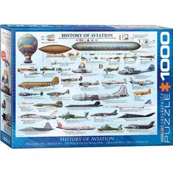Eurographics - Puzzle History of Aviation - 1 000 kosov