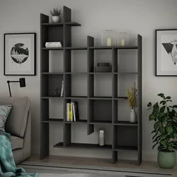 Hanah Home Polica 122x188x25,5cm Antracit