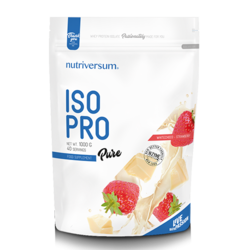Nutriversum ISO Protein, Bela čokolada i jagoda, 1000g