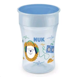 Nuk čarobna skodelica s pokrovom 230ml, modra