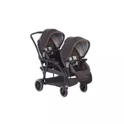 GRACO blizanačka kolica za bebe Modes Duo black/grey, sivo/crna