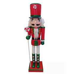 Novogodišnja figura Drveni vojnik 38 cm 70490