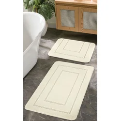 Lessentiel Maison Set Podloga za kupatilo Cerceve, Krem