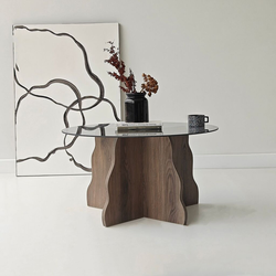 Hanah Home Klub sto Butterfly, Braon