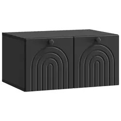 TV ormar za zid Zidne Crna 59,5 x 41 x 30 cm Konstruirano drvo