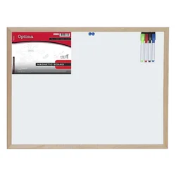 Optima Tabla Magnetna Optima 60x90 cm Bela, Les