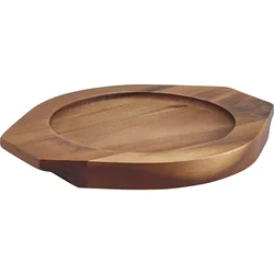 GENWARE podstavek iz akacije, 25 mm, dolžina: 270 mm, širina: 230 mm