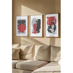 Wallity Slika Ersydata4-70100, 3 dela, 70 x 100 cm