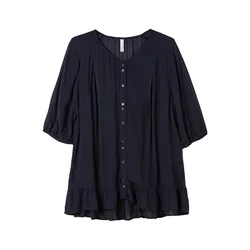 SHEEGO Bluza temno modra
