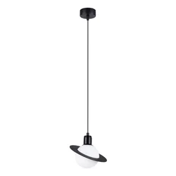 Sollux SL.1358 - Luster na sajli HYPERION 1xG9/8W/230V crna