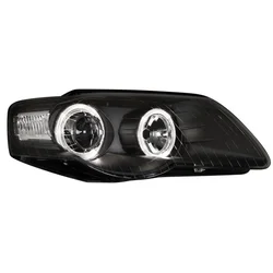 OEM Kristalni farovi Angel Eyes VW Passat B6 / 3C (2005+), Crni