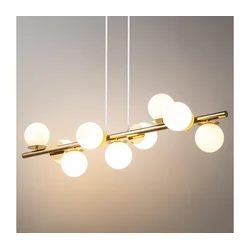 Luster na sajli AVOLA 9xG9/12W/230V zlatna