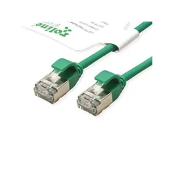 Secomp Roline GREEN U/FTP Data Center PatchCord 6A Slim LSOH zeleni 0.3m ( 5353 )