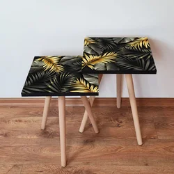 Hanah Home Set klub stolova, 2 komada Šareni