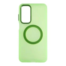 Maska silikonska Magsafe FLURO COLOR za Samsung A16/ zelena