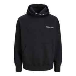 JACK & JONES Majica, črna
