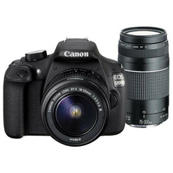 Canon DSLR FOTOAPARAT EOS 1200D + 18-55 + 75-300 USM