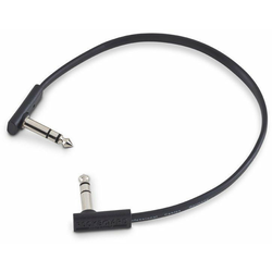 RockBoard Flat TRS Cable 30 cm Black