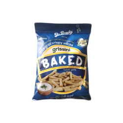 DR. BRADO Integralne grisine Kikiriki i beli luk, 50g
