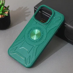 Maska za mobilni telefon iPhone 15 Pro Max COMBAT, Zelena