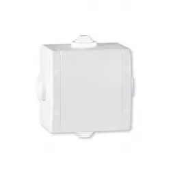 ALING-CONEL Razvodna kutija 500V 80x80 IP54 sa 4 uvoda, bela