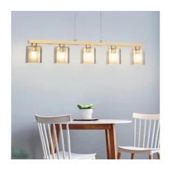 Eglo 901292 - Luster na sajli CASTRALVO 5xE27/28W/230V