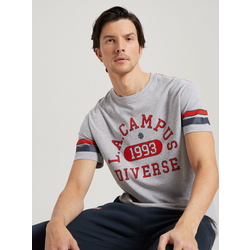 Diverse Mens printed T-shirt LA CAMPUS 01