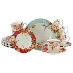 Creatable Kavni Servis Crimson Bunt, 18-Delni