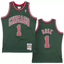 Derrick Rose 1 Chicago Bulls 2008-09 Mitchell & Ness Swingman dres