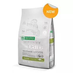 Natures Protection Superior Care White Dog Small&Mini Junior Bela Riba 10 kg