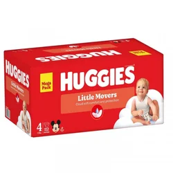 Huggies pelene little movers BOX 4 7-18, 112kom