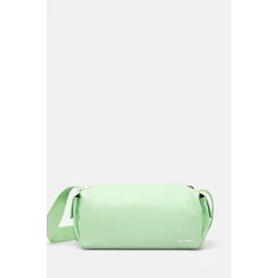 Usnjena torbica Sunnei zelena barva, MACCWBAG006