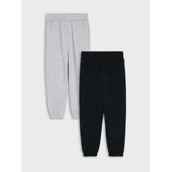 Sinsay - Oversize jogger donji deo trenerke sa toplom postavom 2 komada - crno