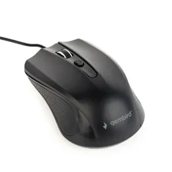 MUS-4B-01L Gembird Opticki mis 800-1200Dpi 4-button black 99mm USB kabl 1,8m