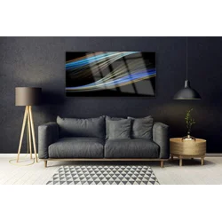 tulup.si Steklena slika Abstrakcija graphics 140x70 cm 2 obešalnika