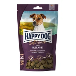 HAPPY DOG Soft Snack Mini Ireland Salmon & Rabbit Poslastica za male pse, 100g