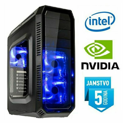 Računalo INSTAR Gamer Venom Elite, Intel Core i7-7700 up to 4.2GHz, 8GB DDR4, 1TB HDD, NVIDIA GeForce GTX1060 3GB GDDR5, DVD-RW, 5 god jamstvo 
