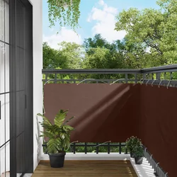 Balcony ekran Smeđa 90 x 200 cm Oxford tkanina