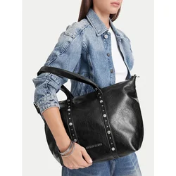 Ročna torba Guess Jeans CEO-GUESS-S-009-10 Črna