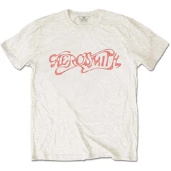 Aerosmith Classic Logo Natural XL Majica