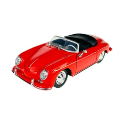 shumee WELLY PORSCHE 356A SPEEDSTER BREZ STREHE RDEČ 1:24 24106