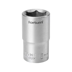Fortum Vtična glava 1/2, 15mm, L 38mm