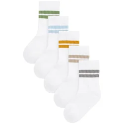 Next Nogavice golobje modra/rumena/zelena/bela