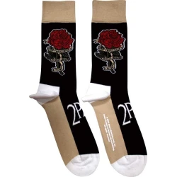 2Pac Nogavice Thug Life Black 40-45
