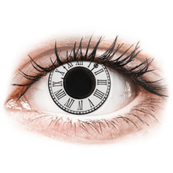 CRAZY LENS - Clock - dnevne leče brez dioptrije (2 leči)