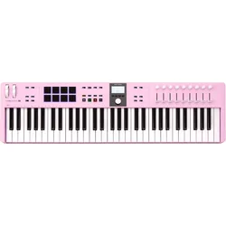Arturia KeyLab Essential 61 mk3 MIDI keyboard Rose Quartz