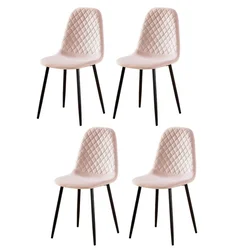L DECOR SET 4 TRPEZARIJSKE STOLICE MOJITO BEŽ